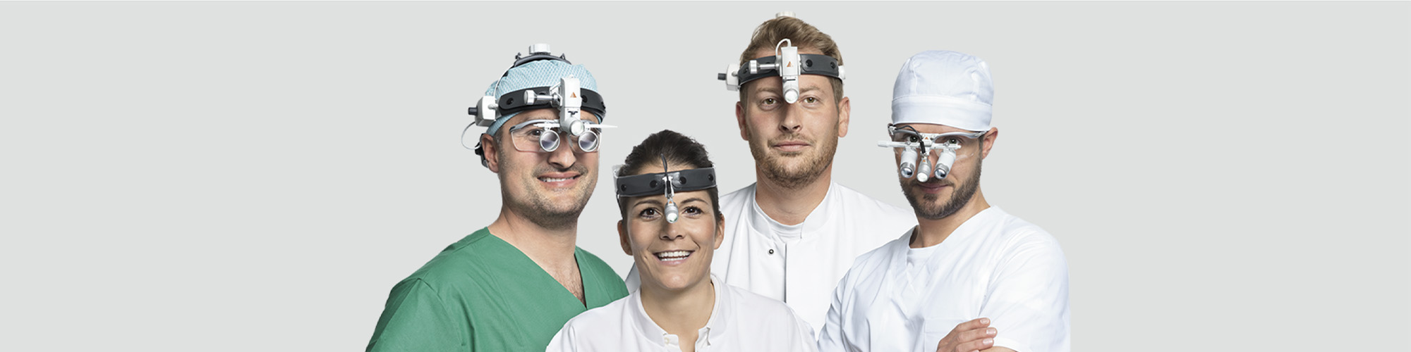 Bannière HEINE loupes & éclairages
