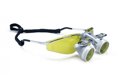Optique EyeMag Smart 2.5x sur monture Sport Laser